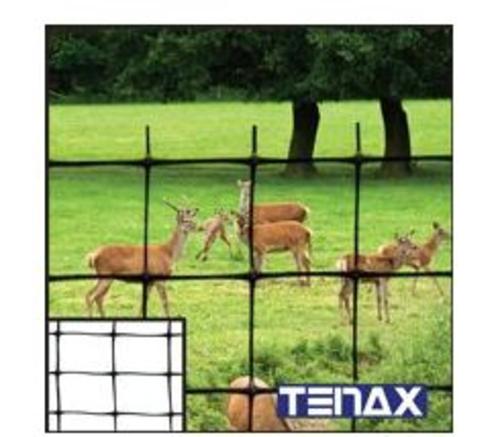 Tenax 001096 Plastic Deer Fence, 7.5&#039; x 100&#039;, Black
