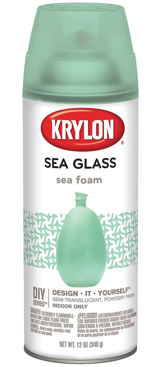 Krylon K09055000 Sea Glass Spray Paint, 12 Oz, Sea Foam