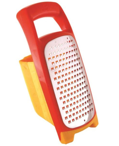 Squish 41029 Handheld Flat Grater, 10" x 5" x 4", Assorted Color