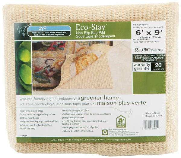 Vantage V14767 Eco-Stay Nonslip Rug Pad, 6&#039; x 9&#039;