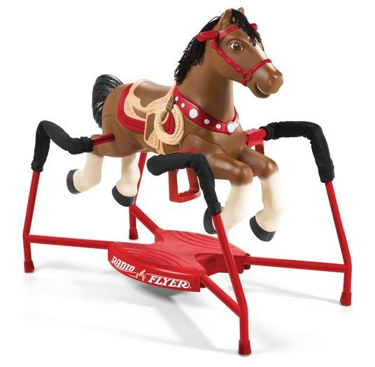 Radio Flyer 381 Blaze Interactive KidsToy Riding Horse, For Ages 2 - 6 Years