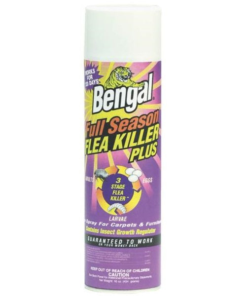 Bengal 92445 Full Season Flea Killer Plus, 16 Oz