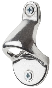 Harold Import 43742 Wall Mounted Bottle Opener, Metal, 3" X 1-1/2 "