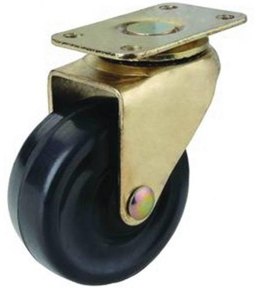 Prosource JC-D01-PS Swivel Casters, 1-5/8", Bright Brass, 2/Pack