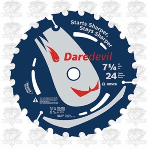 Bosch DCB724C10 Framing & Ripping Circular Saw Blade, 7-1/4", 24 Teeth, Bulk