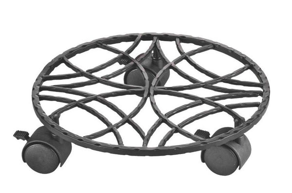 Mintcraft W52156C-3L Plant Stand Dolly 10-1/2", Black