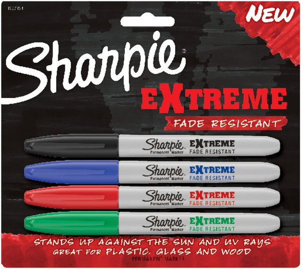 Sharpie 1927154 Extreme Permanent Markers, Assorted Colors