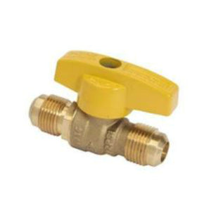 BrassCraft TBVF8 Gas Ball Valve, 1/2" OD Flare x 1/2" OD Flare
