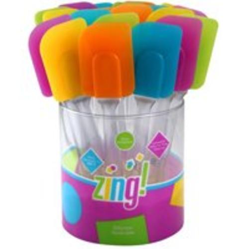 Zing 93029 Silicone Spatula, Assorted Color Display