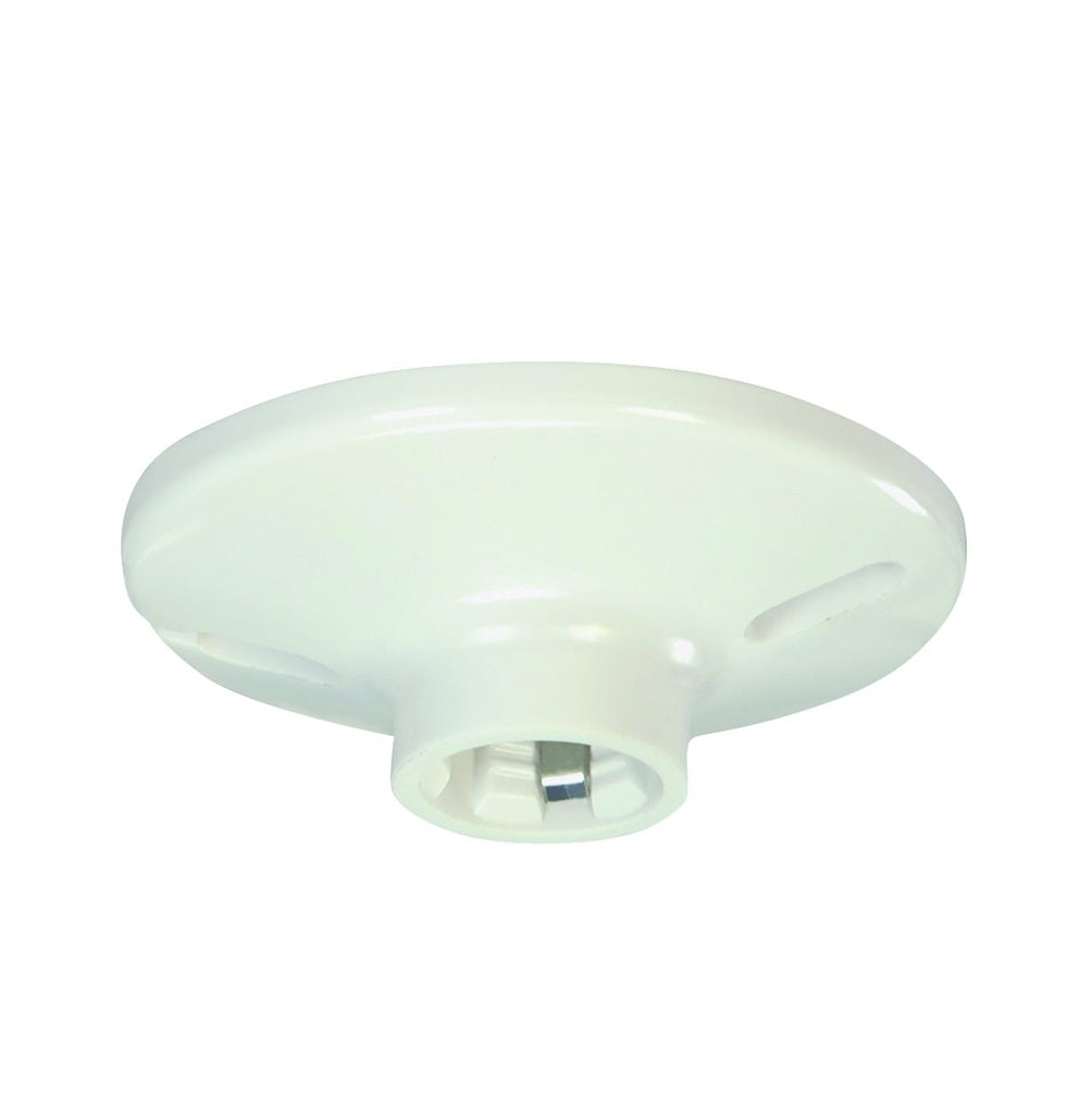 Eaton Wiring Devices S1174W SP L Ceiling Lamp Holder Plastic White