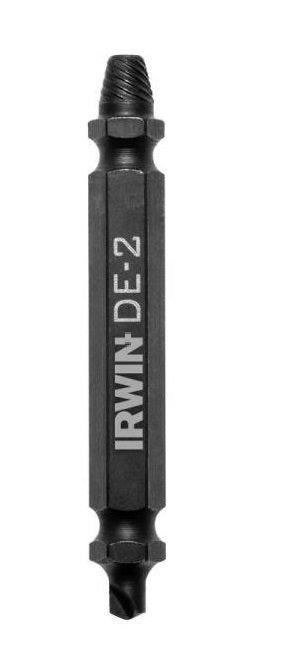 Irwin 1876222 Impact Screw-Grip Double-Ended Screw Extractors