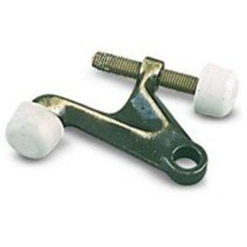 Mintcraft H681017W Hingepin Doorstop, White, Die cast Zinc