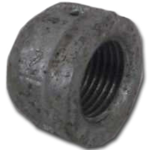 Worldwide Sourcing B300 40 Malleable Black Cap 1-1/2"