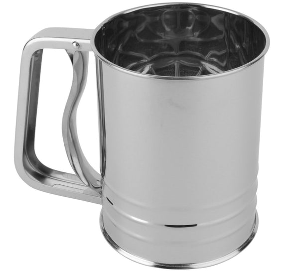 Norpro 138 Flour Sifter, 3 Cup, Stainless Steel