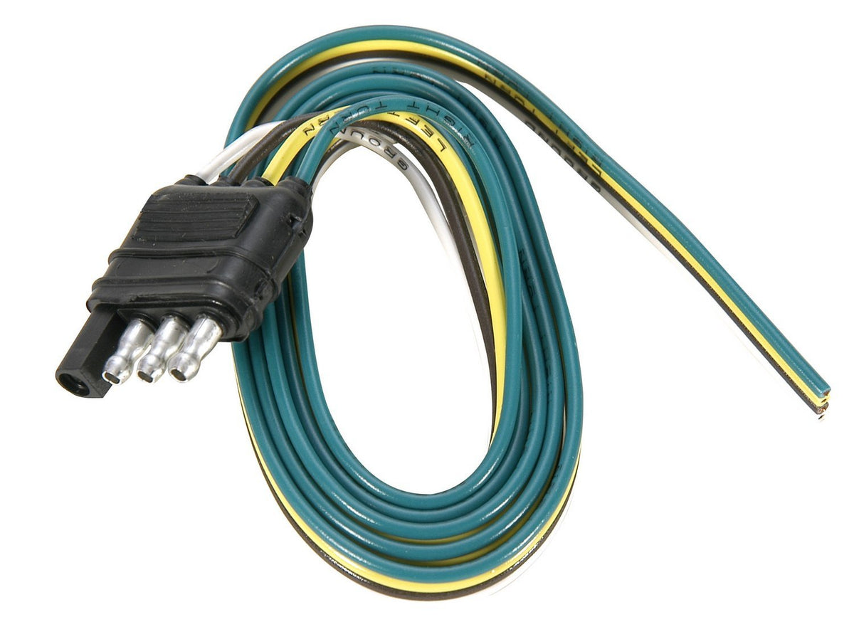 Hopkins 48115 4-Wire Flat Trailer End Connector, 12"