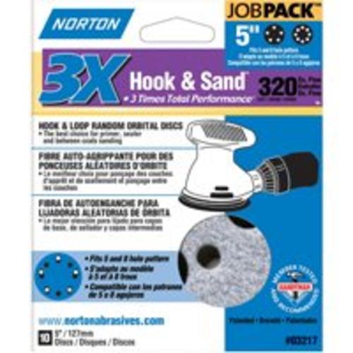 Norton 07660703217 Sanding Disc Job Pack, P320