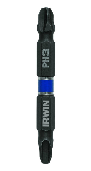 Irwin 1870984 Double-Ended Impact Screwdriver Bit, #3 x 2-3/8"