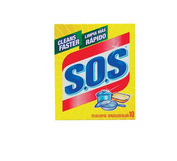 S.O.S 98032 Steel Wool Soap Pads