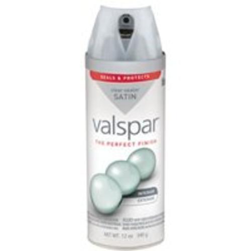 Valspar 85059 Enamel Multi-Surface Spray Paint, Clear Satin, 12 Oz.