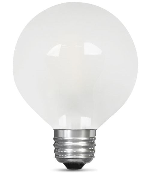 Feit Electric BPG2560/F/850/LED Dimmable Frost LED Light Bulb, 120V,  500 Lumens
