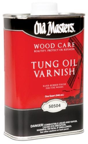 Old Masters 50504 Tung Oil Varnish, 1 Qt