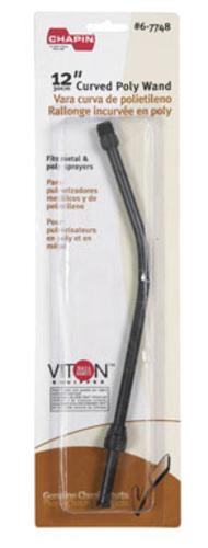 Chapin 6-7748 Poly Curved Extension Tube, 12", Black