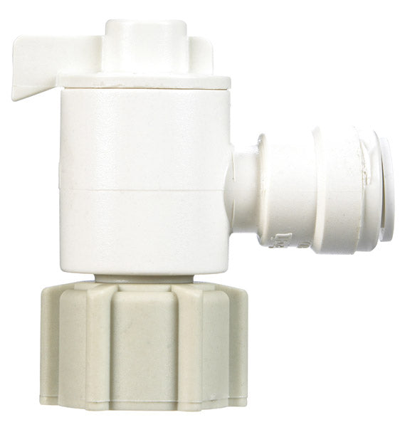 Watts P-675 Quick-Connect Angle Shut-Off Valve 1/4" X 1/2"