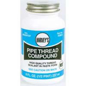 Harvey 029035 Pipe Thread Compound 8Oz - Gray
