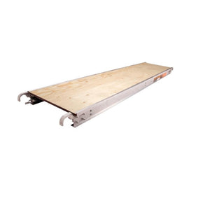 MetalTech M-MPP719 Aluminum Scaffold Platform with Plywood Deck, 7' x 19'