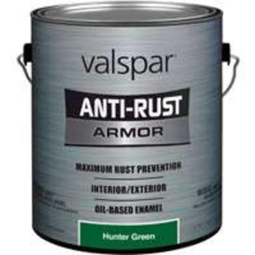 Valspar 044.0021844.007 Antirust Enamel, Hunter Green, Gallon