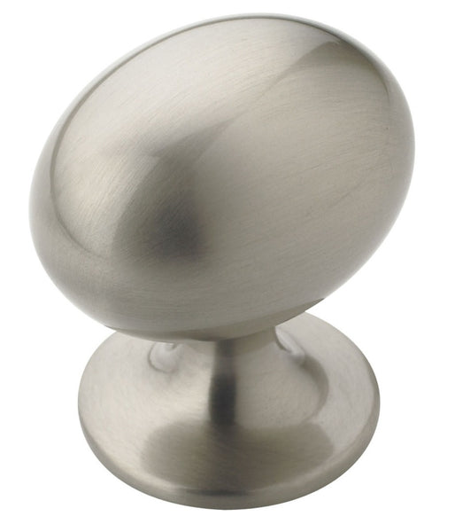 Amerock TEN53018G10 Basic Metals Collection Oval Furniture Knob, 10 Pack