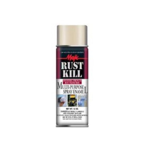 Majic 8-2004-8 Rust kill Spray Enamel, 12 Oz, Sandy Beige