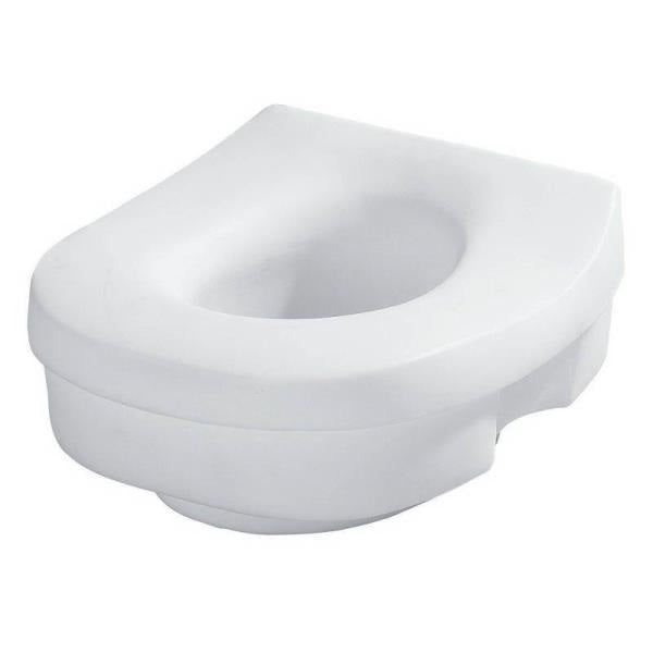 Moen DN7020 Elevated Toilet Seat, Plastic, White