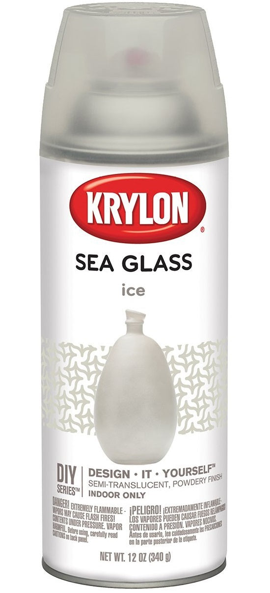 Krylon K09056000 Sea Glass Spray Paint, 12 Oz, Ice