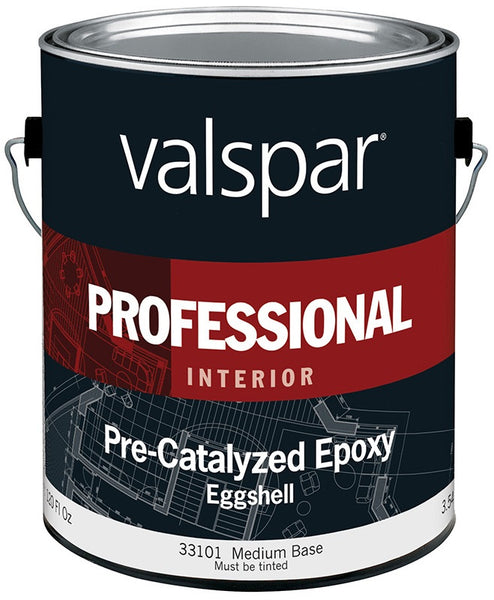 Valspar 33101 Professional Interior Pre-Catalyzed Epoxy Paint, Medium Base