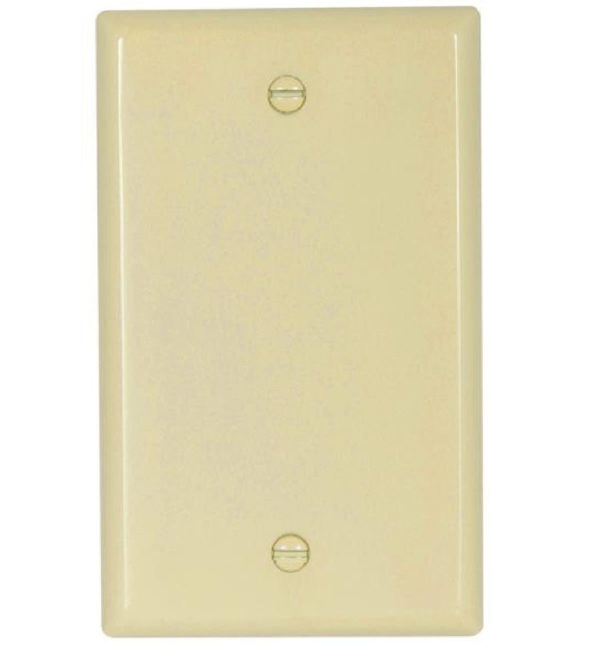 Cooper Wiring 2129LA Standard Size Blank Wall Plate, Light Almond