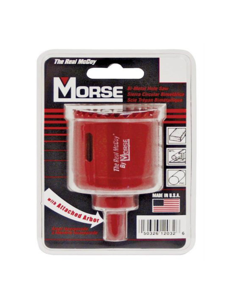 Mk Morse MHSA56C TAC56 Real McCoy Bi-Metal Hole Saw, Red, 3-1/2"