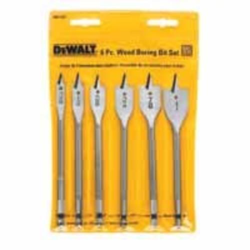 DeWalt DW1587 6-Piece Spade Drill Bit Set