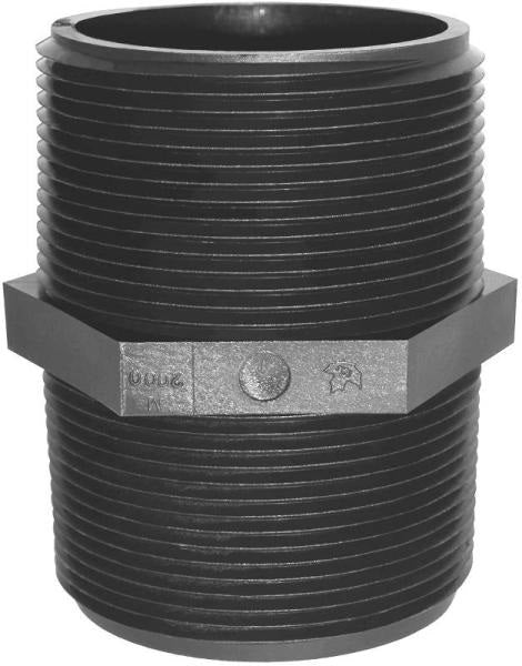 Green Leaf M 3400 P Pipe Nipple, 3/4" x 3/4"