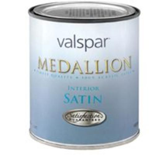 Valspar 027.0003408.005 Interior Latex Paint, Satin, Pastel, Quart