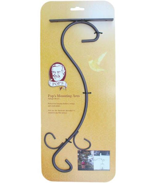 Pop&#039;s ARM-BR Humming Bird Swing Mounting Arm, Brown
