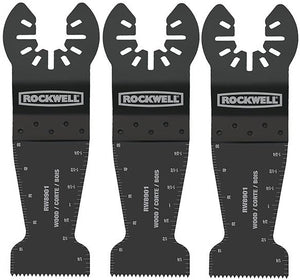 Rockwell RW8901.3 Sonicrafter Universal End Cut Blades, 1-3/8", 3/Pack