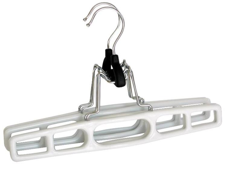 Merrick Engineering C62211-JB12 Skirt & Slack Hanger, Plastic