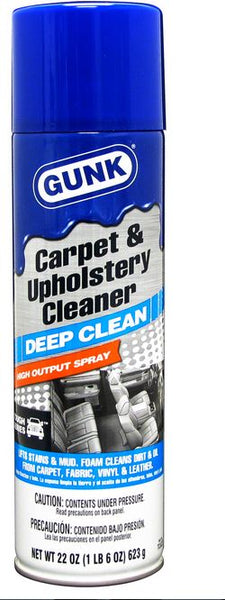 Gunk TCUC22 Truck Carpet and Upholstery Cleaner, 22 Oz