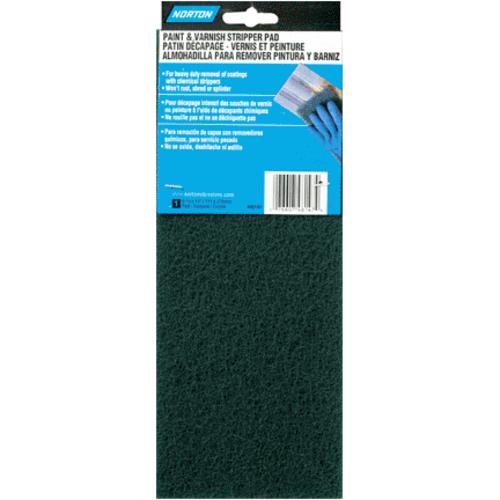 Norton 48147 Fine Synthetic Finishing Pad 4-3/8"x11", Green