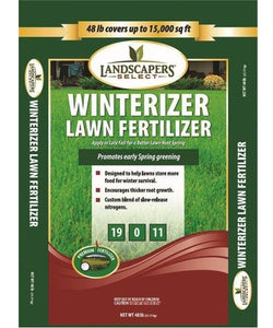TurfCare 902734 Landscapers Select Lawn Winterizer, 19-0-11, 48 lbs