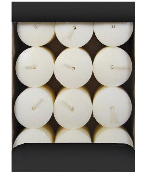 Candle- Lite 1276250 Flat Top Votive Scented Candle, 1-1/2" x 2"