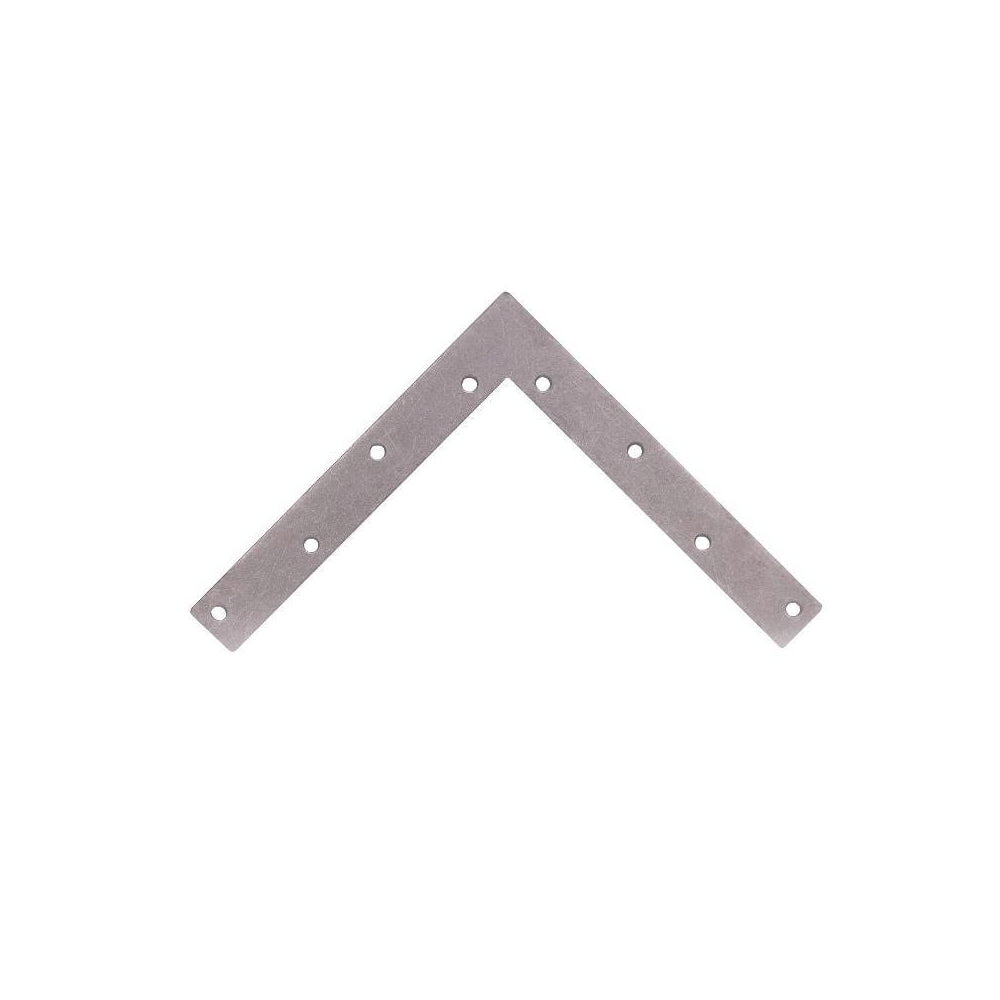 Prosource FC-G08-01PS Flat Corner Braces, Steel, 8"