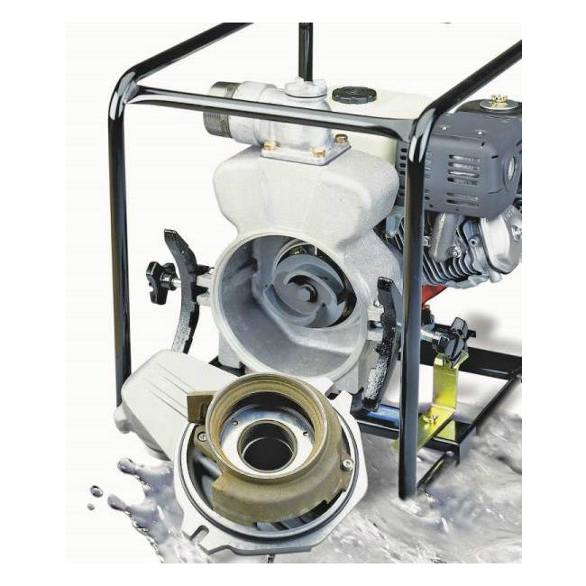 Tsurumi EPT3-80HA Honda Gas Engine Trash Pump, 8 Hp