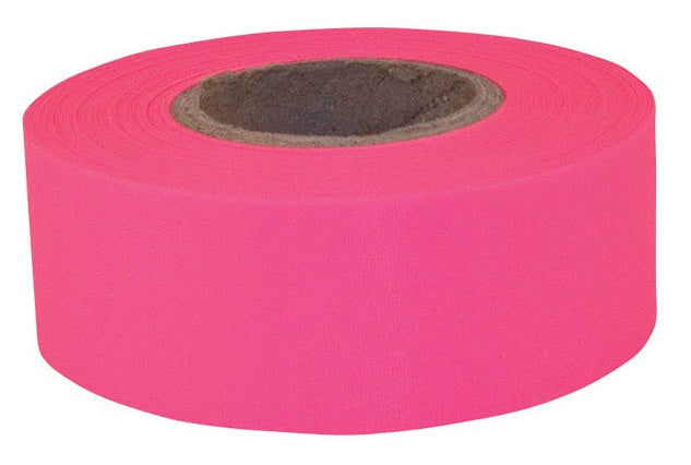 C.H. Hanson 17006 Sub Zero Flagging Tape, Pink, Plastic, 150'